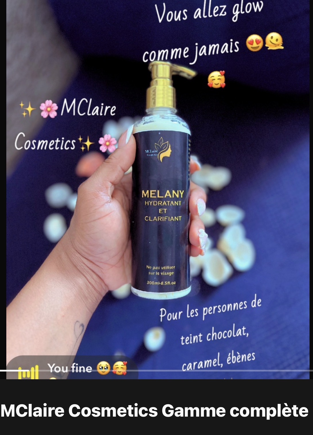 Melany Hydratant et Clarifiant MCLaire